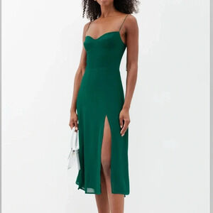 Reformation Juliette Dress Green 4